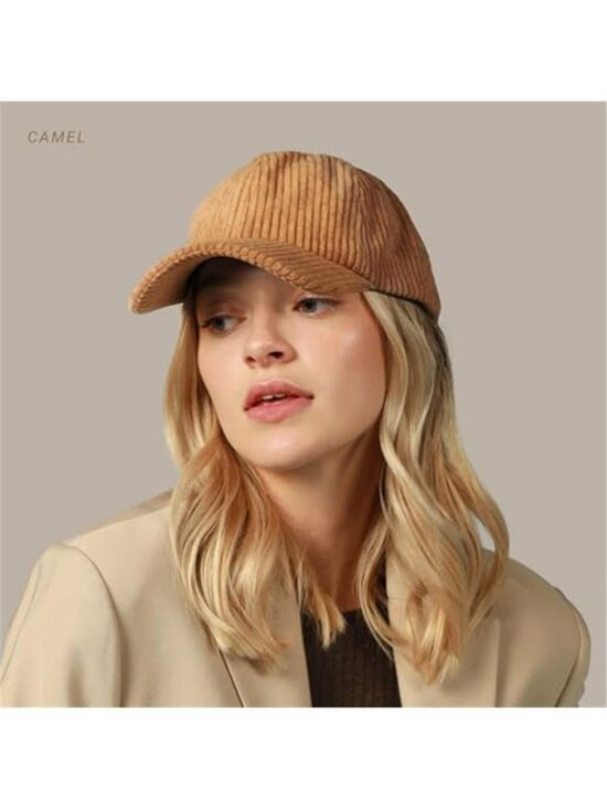 Everyday Corduroy Baseball Cap for Men and Women Dad Hat Unisex main image 4